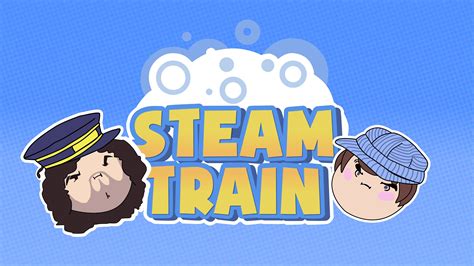 illustration video games logo cartoon christmas brand game grumps steam train egoraptor