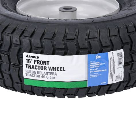 Arnold 16 In Front Wheel For Riding Lawn Mower In The Wheels And Tires