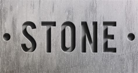 Psd Engraved Stone Text Effect Photoshop Text Effects Pixeden