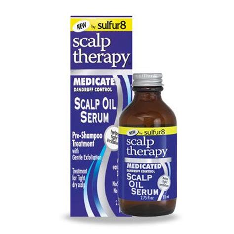 Sulfur 8 Scalp Therapy Medicated Scalp Oil Serum
