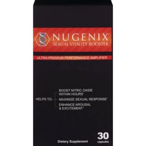 nugenix sexual vitality booster 30 ct pick up in store today at cvs