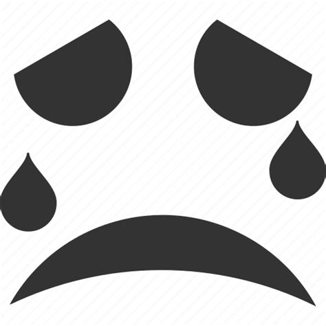 Emoticon Emotion Face Mourning Smile Smiley Tears Icon