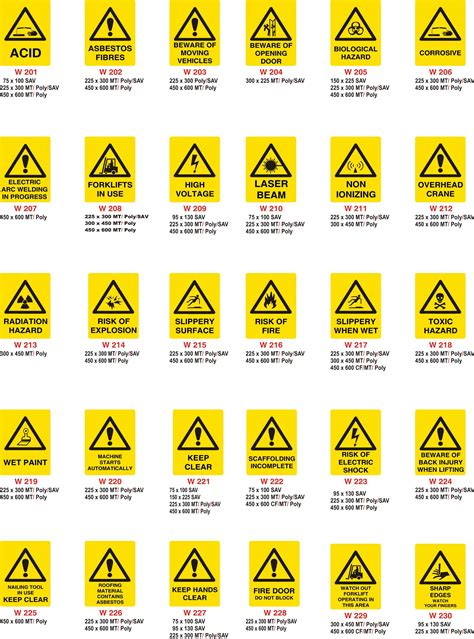Use of brady safety signs will mean all of your. Warning Signs : Papillon Australia Pty. Ltd.