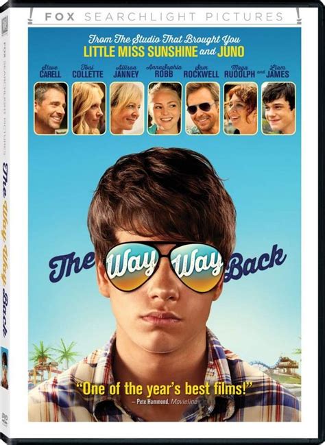 The way back is, essentially, a redemption arc. The Way, Way Back DVD Release Date October 22, 2013