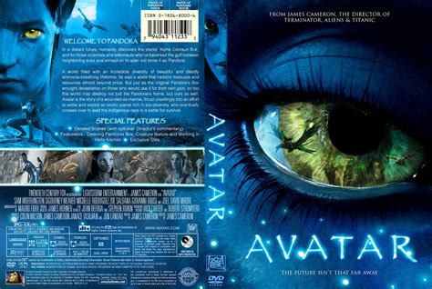 Avatar 2009 Movie Poster And Dvd Cover Art