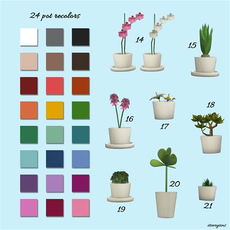 Sims 4 Ccs The Best Plants By Itseveysims