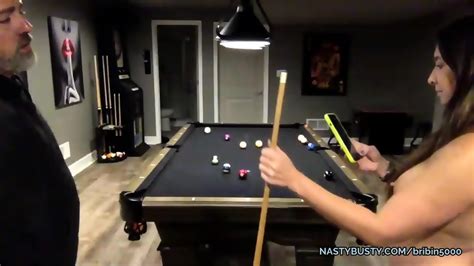 Naked Milf Play Billiards