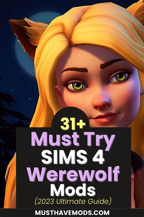 Werewolf Teeth Mods Sims 4 Sims 4 Challenges Wolf Tail Best Sims