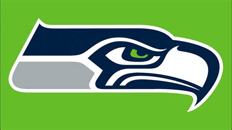 Seahawks Logo In Green Background Hd Seattle Seahawks Wallpapers Hd
