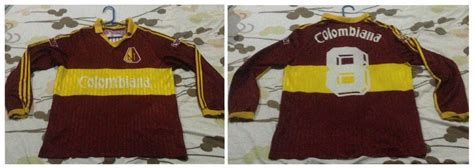 Deportes Tolima Home Football Shirt 1993 Sponsored By Colombiana