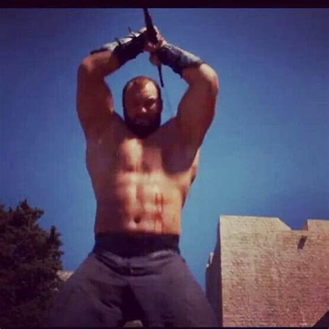 Hafthor Bjornsson As The New Mountain My The Old Gods And The New