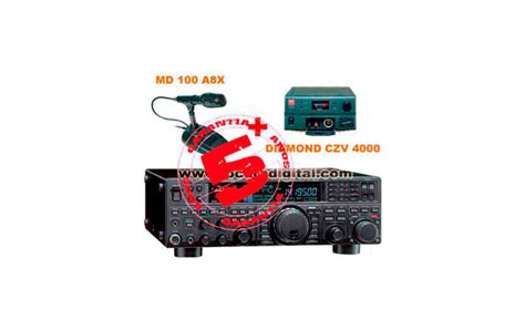 Ft 950 Emisora Yaesu Hf Con Microfono Sobremesa Yaesu Md100a8x