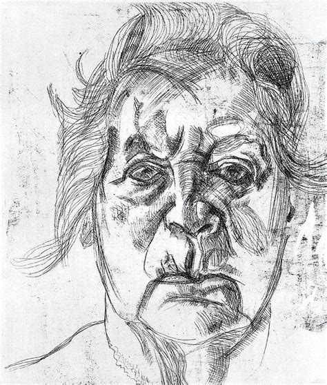 Metal And Skin The Power Of Lucian Freud S Etchings In Pictures
