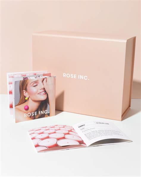 Rose Inc Blush Pink Packaging Design Feminine Packaging Design