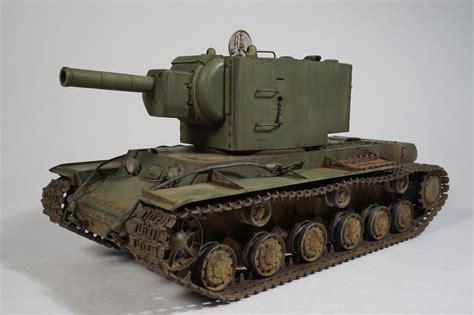 Kv 2 Trumpeter 135 Ready For Inspection Armour