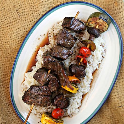 Shish Kabobs With Rice Recipe I Can Cook That