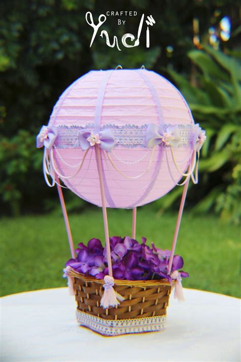 Hot Air Balloon Party Decoration Floral Base By