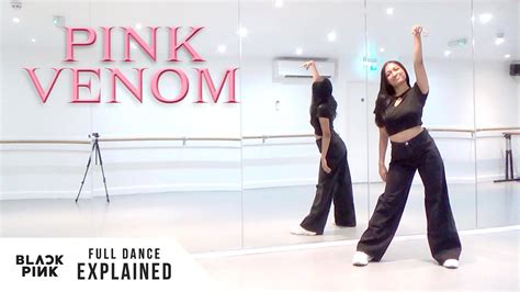 [full tutorial] blackpink pink venom dance tutorial full explanation youtube