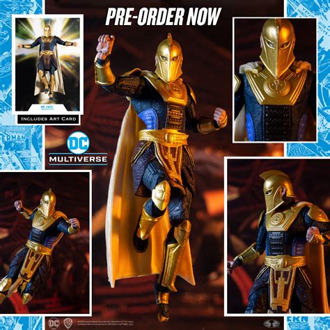 Mcfarlane Toys Apparates Injustice 2 Dr Fate And Hot Pursuit Flash