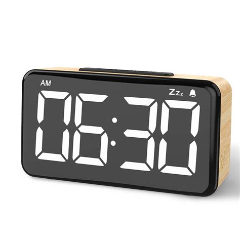 Alarm Clockdigital Alarm Clocks For Bedrooms Led Small Desk Clock