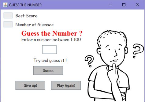 Number Guessing Game Using Java Swing Khushi