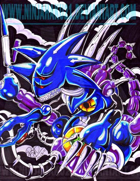 Neo Metal Sonic By Leonsofi Sonic Hedgehog Art Sonic