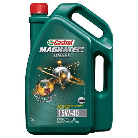 Castrol Magnatec Diesel 15w 40 Api Sn Part Synthetic Engine Oil For