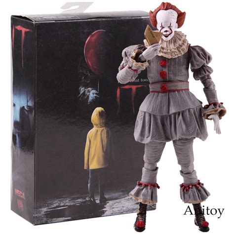 Neca Toys Stephen Kings It The Clown Pennywise Figure Pvc Horror