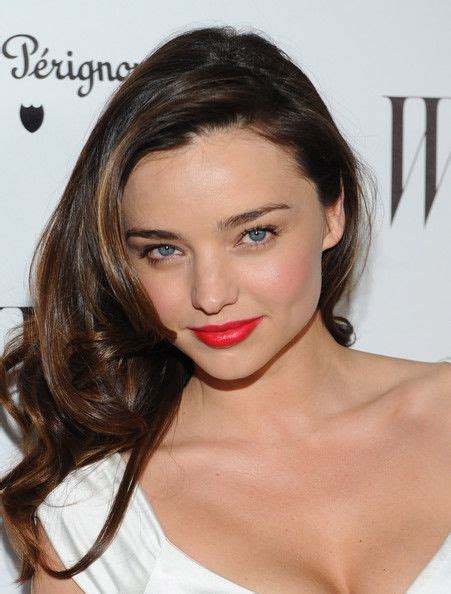 Miranda Kerr Classic Red Lips Celebrity Makeup Looks Miranda Kerr