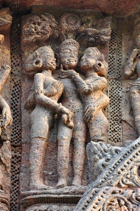 India Odisha Konark Sun Temple Erotic Sculpture Flickr