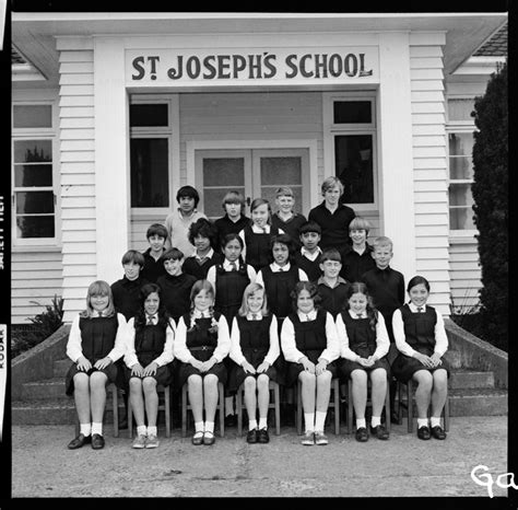St Josephs School Class Group Puke Ariki