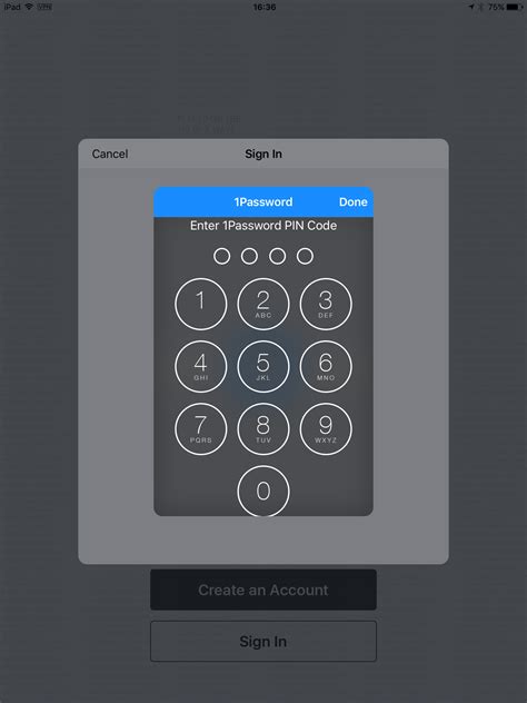 Extension Passcode Number Pad Offset On Ipad — 1password Support Community