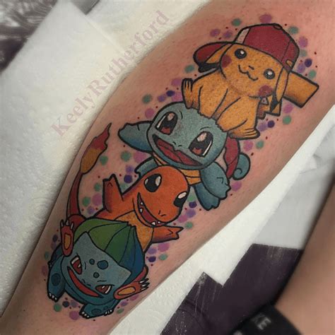 41 pokemon tattoos that every pokemon fan will love