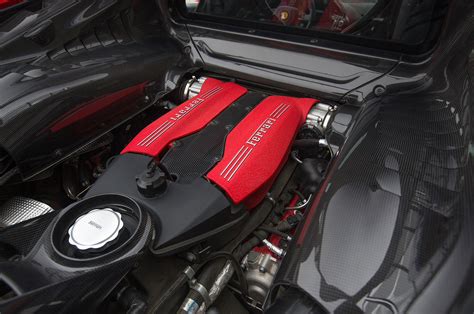 Ferrari 488 Gtb Engine Bay Kit Carbon Fiber Air Box Fire Wall Engine