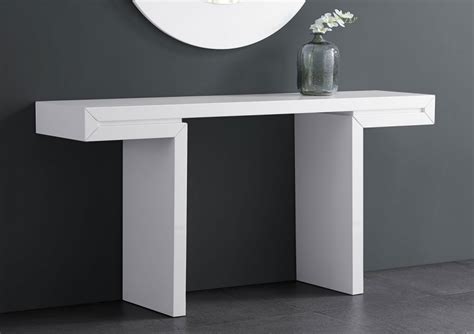 Best Modern Contemporary White Console Table Choice Custom Home And Decor