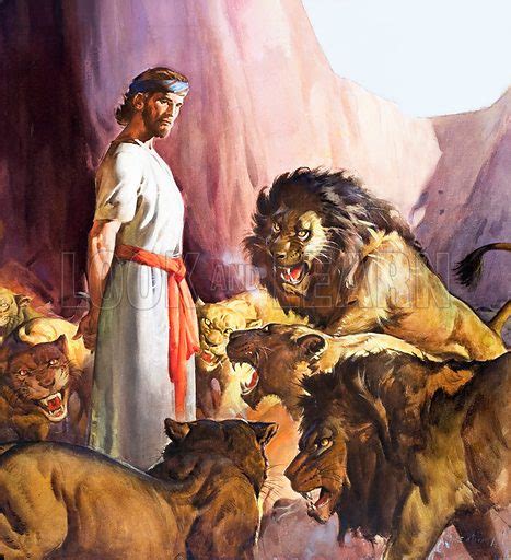 Daniel In The Lions Den Stock Image Look And Learn