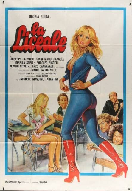 Teasers La Liceale Italian 4f Movie Poster 55x79 Gloria Guida Sexploitation 1975 Ebay
