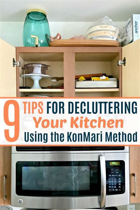 9 Easy Tips To Tidy Your Kitchen With The Konmari Method Declutter