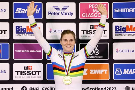 alweer goud lotte kopecky wint puntenkoers op wk in glasgow