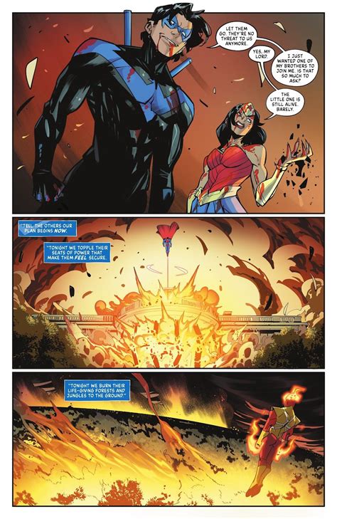 [comic excerpt] dick grayson is the heart of the dc universe there s no better leader than him