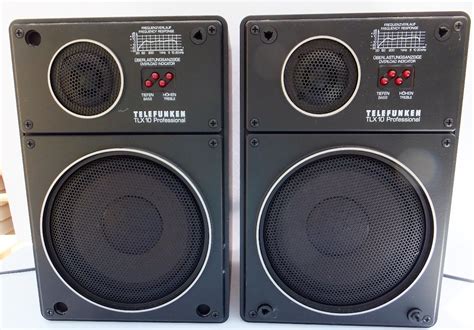 Telefunken Tlx 10 Professional Speakers For Sale Canuck Audio Mart