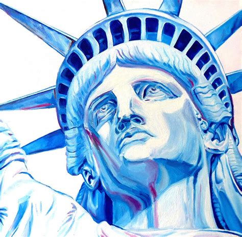 Statue Of Liberty Painting By Andre Bongard Fine Art America