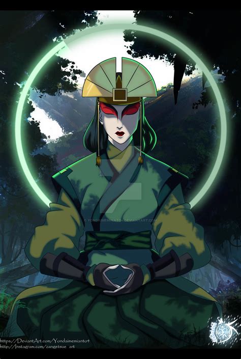 Avatar Kyoshi Meditating By Yondaimeminato4 On Deviantart Avatar Aang