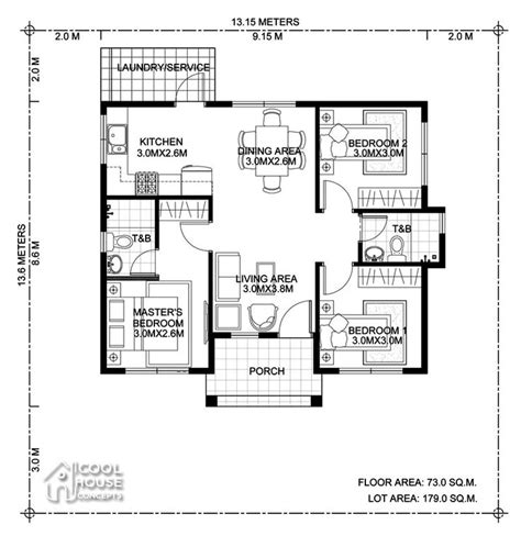 5 Home Plans 11x13m 11x14m 12x10m 13x12m 13x13m House Plan Map