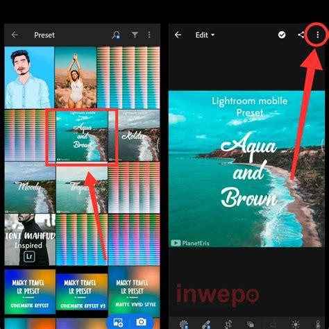 Cara Mudah Memasukkan Preset Lightroom Di Android Inwepo