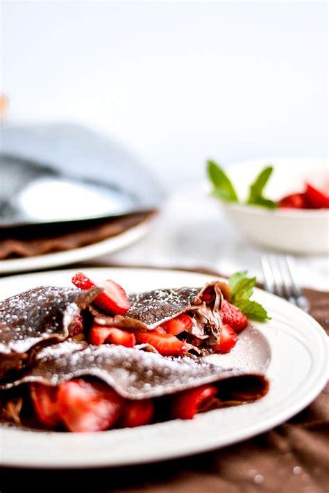 Whole Wheat Chocolate Crepes Easy Wholesome