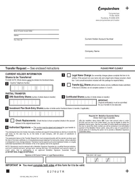 Transfer My Stock Fill Out And Sign Online Dochub