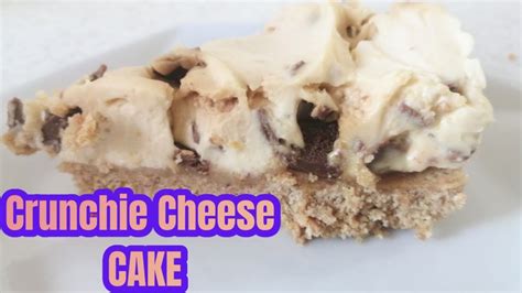 no bake crunchie cheesecake recipe uk youtube