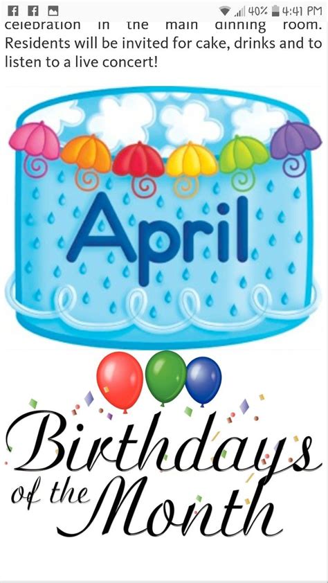 Happy Birthday April