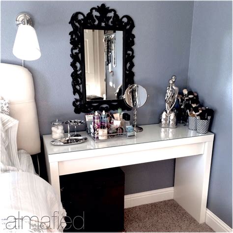White dressing table affordable . Multipurpose. Bedside table. Ikea